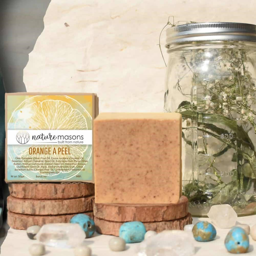Nature Masons Orange A Peel Soap