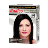 Radico Natural Herbal Based Permanent Hair Color - Dark Brown