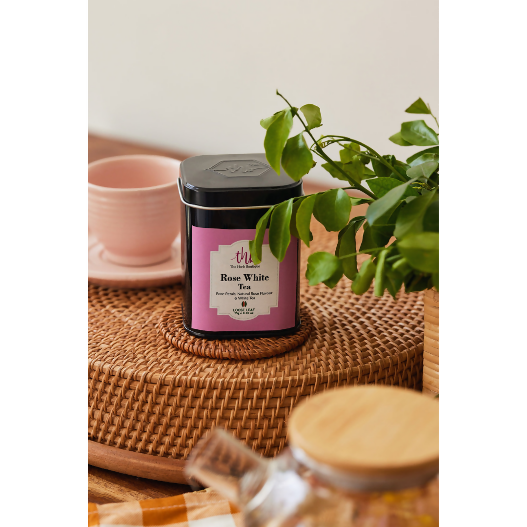 The Herb Boutique Rose White Tea