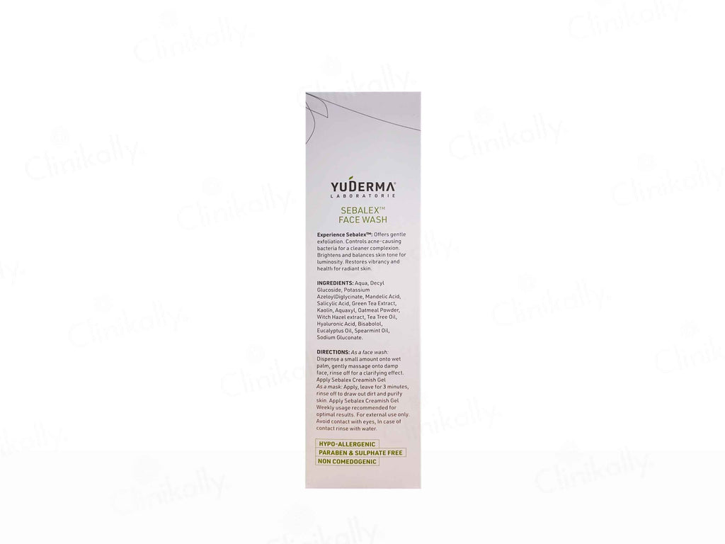 Yuderma Sebalex 2 in 1 Face Wash