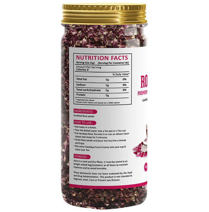 Vanalaya Rose Flower Tea