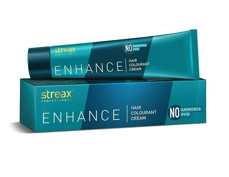 Streax Professional Enhance Hair Colourant - Intense Copper Blonde 7.44