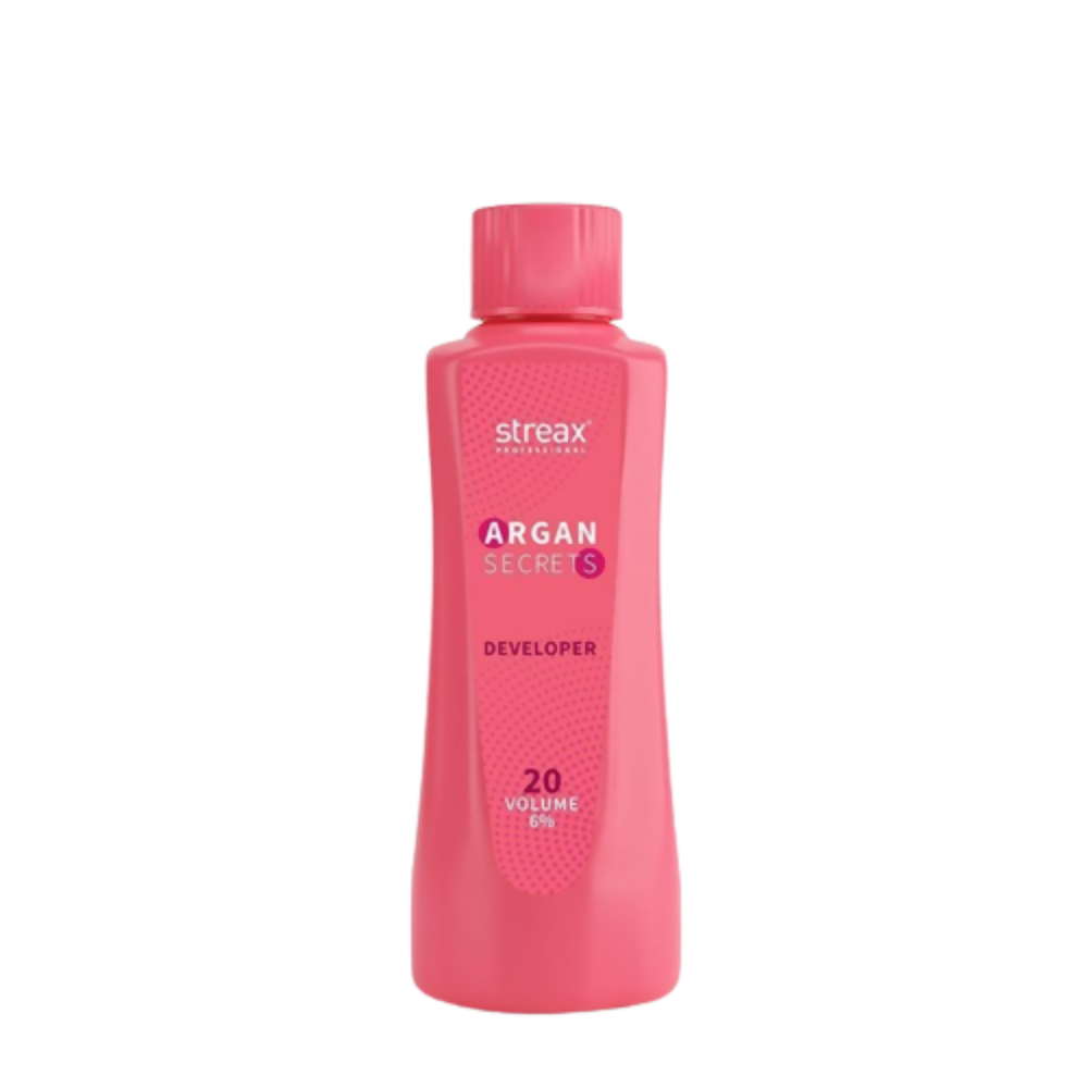 Streax Professional Developer For Argan Secrets Colourant - 20 Volume 6%