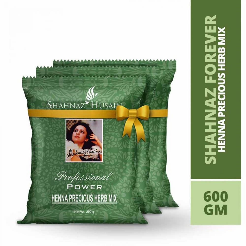 Shahnaz Husain Professional Power Henna Precious Herb Mix Combo