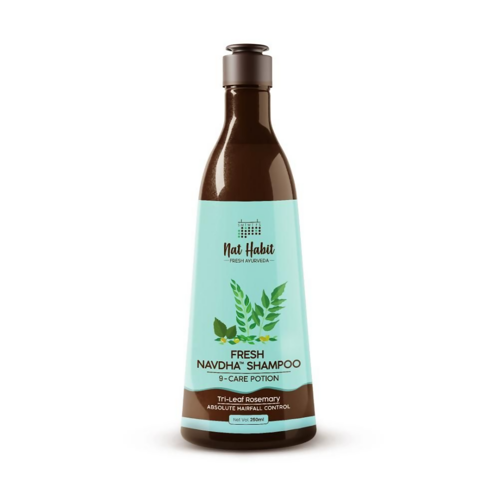Nat Habit Tri-Leaf Rosemary Navdha Shampoo