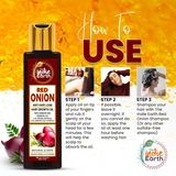 The Indie Earth Red Onion Anti Hair Loss & Hair Growth Combo