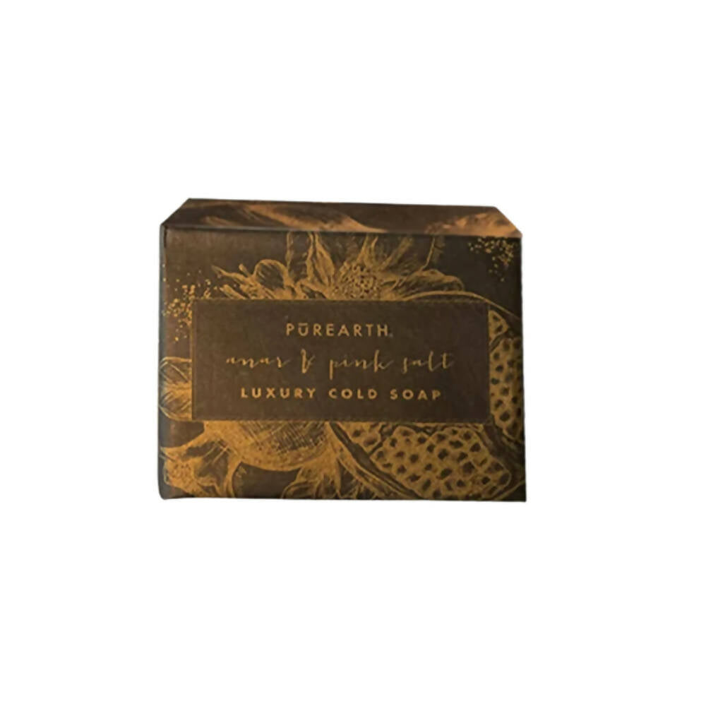 Purearth Anar & Pink Salt Luxury Cold Soap