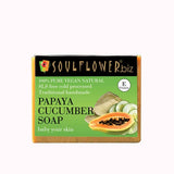 Soulflower Papaya And Cucumber Handmade Soap