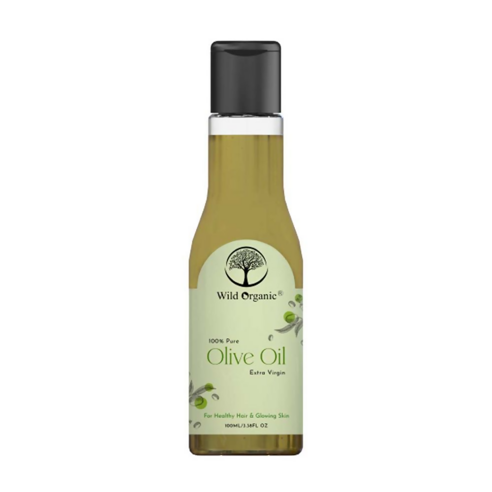 Wild Organic Cold Pressed Extra Virgin Olive Hair Oil