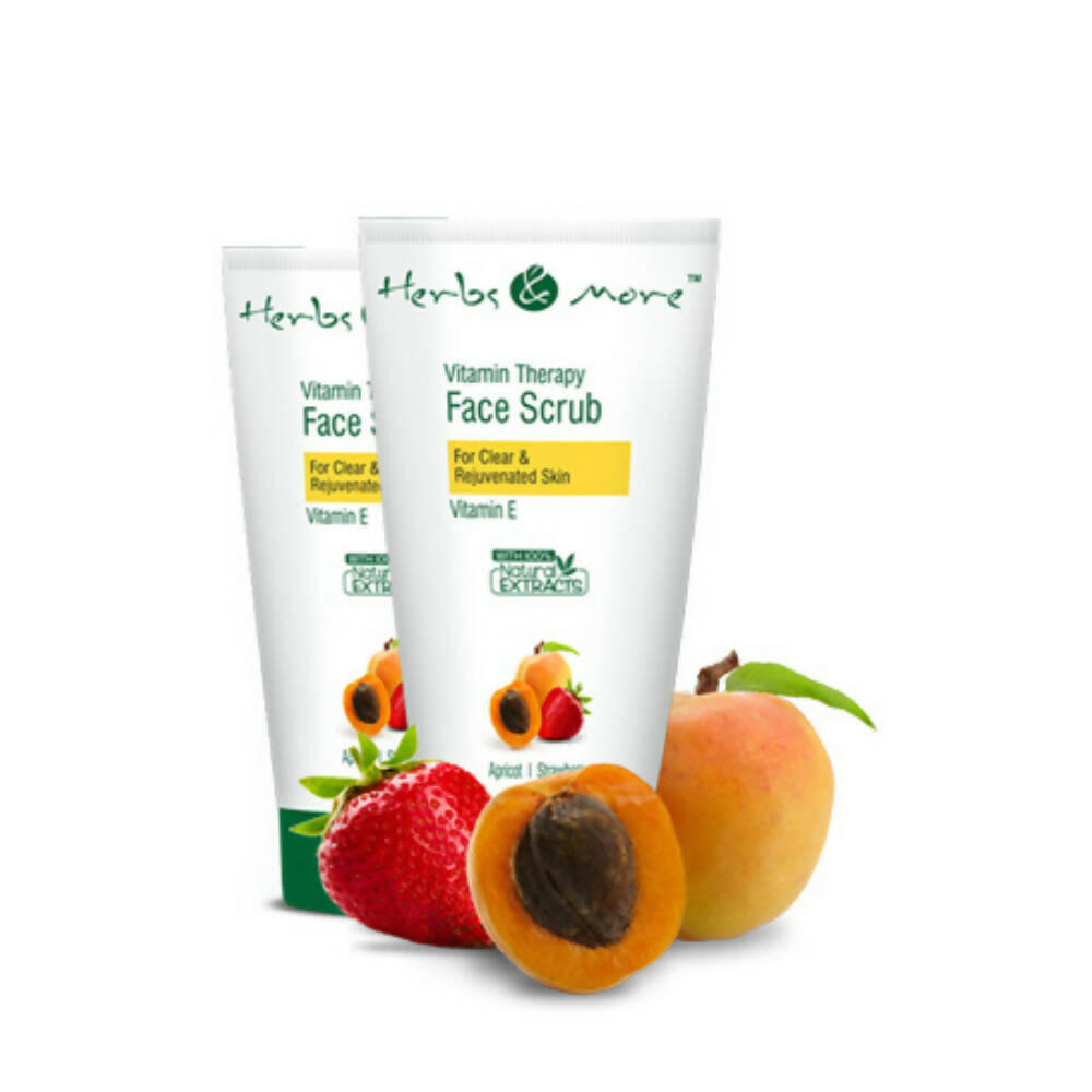 Herbs & More Vitamin Therapy Face Scrub with Vitamin E