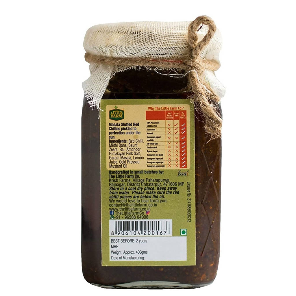 The Little Farm Co Red Chili Pickle