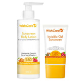 Wishcare Ceramide Sunscreen Kit - SPF 50 Broad Spectrum - PA+++ UVA & UVB Protection