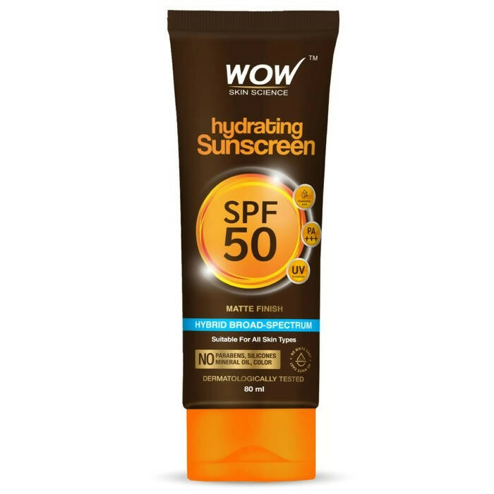 Wow Skin Science Hydrating Sunscreen Spf 50 Pa +++