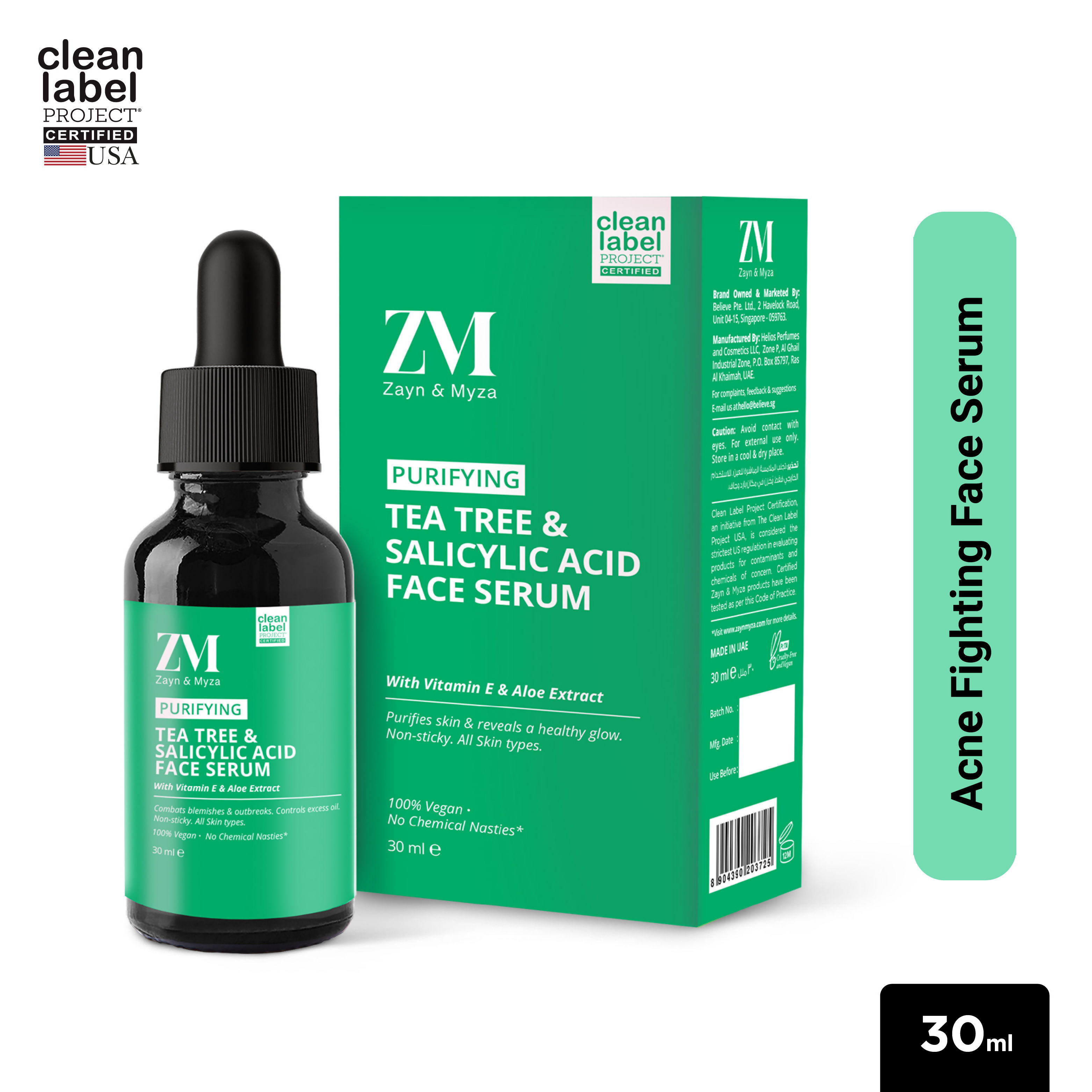 Zayn & Myza Tea Tree & Salicylic Acid Face Serum