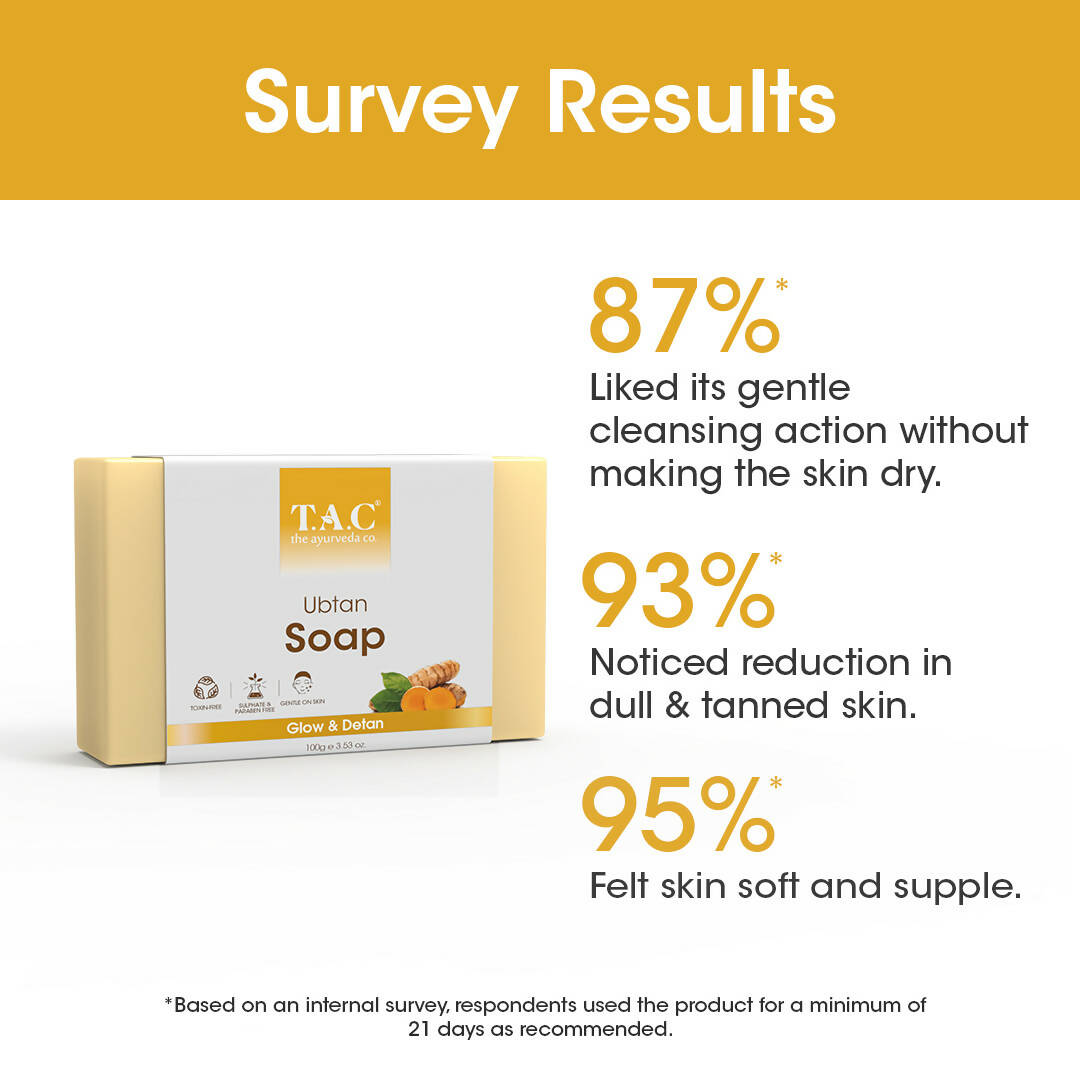 TAC - The Ayurveda Co. Ubtan Soap