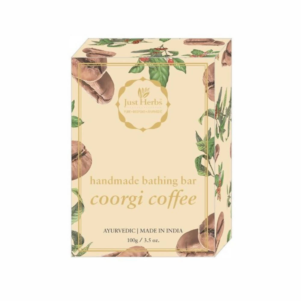 Just Herbs Handmade Bathing Bar Coorgi Coffee