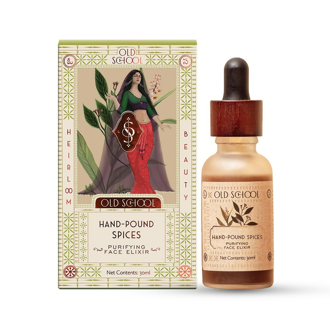 Old School Rituals Hand-Pound Spices Purifying Face Elixir