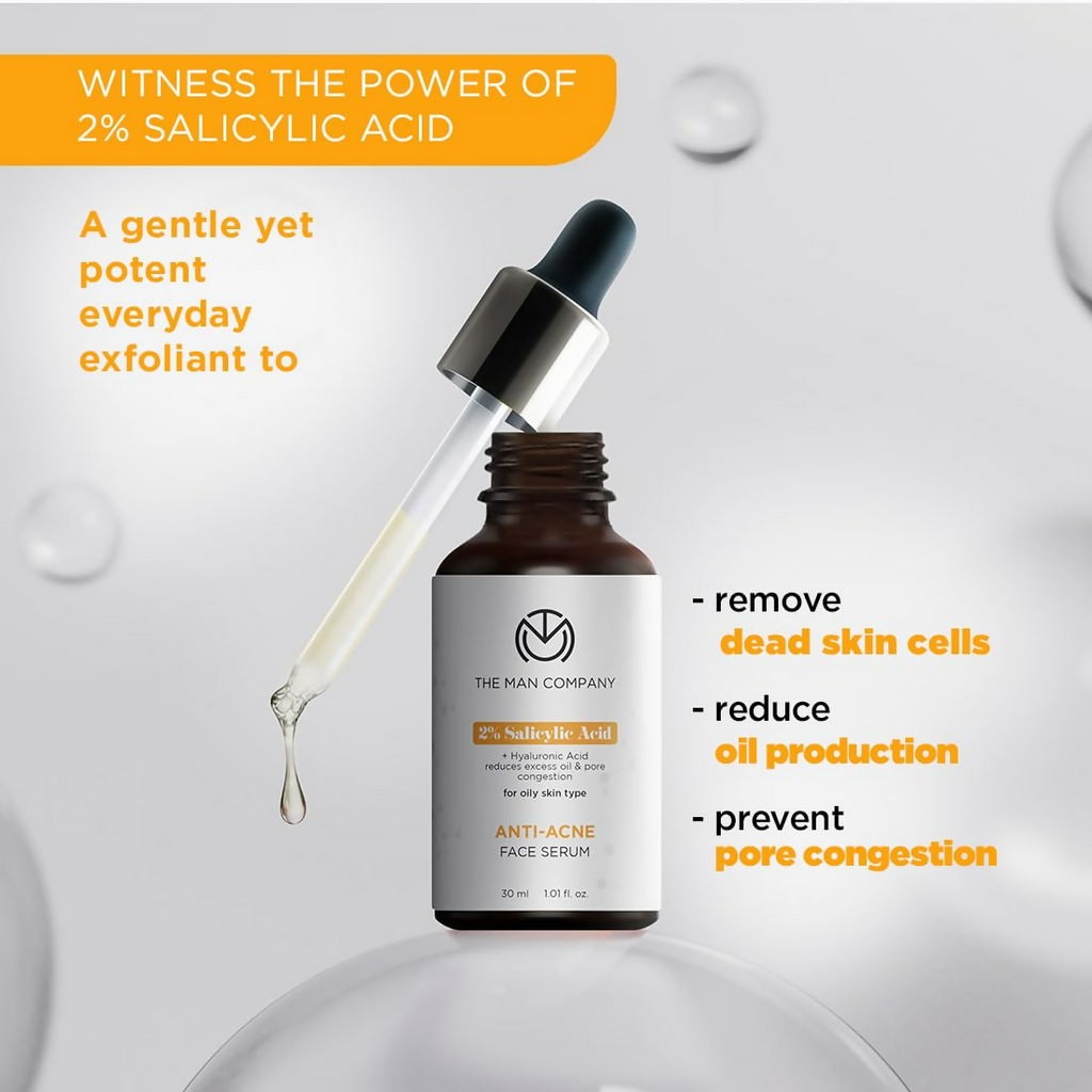 The Man Company 2% Salicylic Acid Face Serum For Men