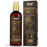 Wow Skin Science Bhringraj Hair Oil With Comb Applicator