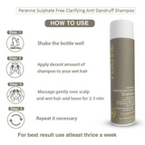 Perenne Sulphate Free Clarifying Anti Dandruff Shampoo