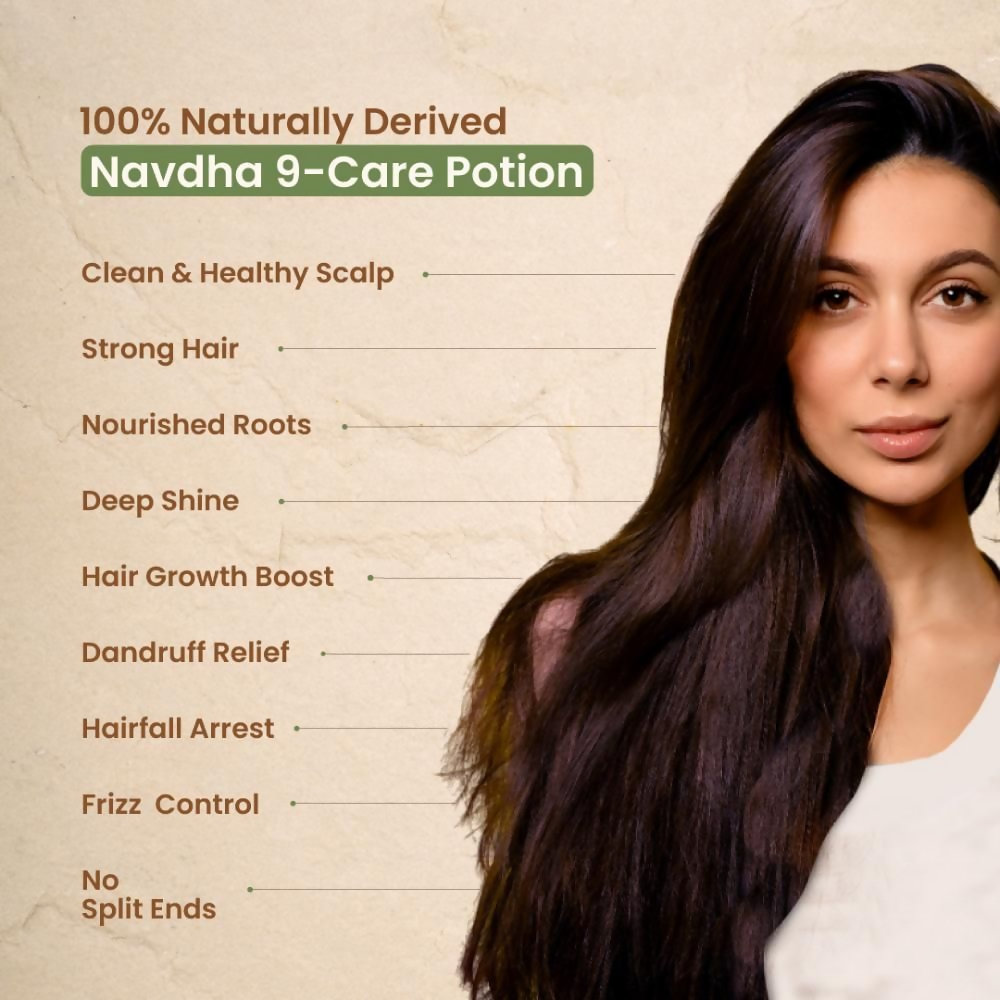 Nat Habit Aloe Peanut Navdha Shampoo