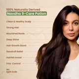 Nat Habit Aloe Peanut Navdha Shampoo