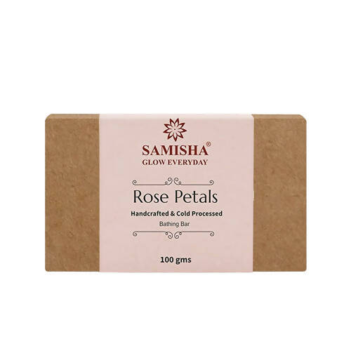 Samisha Organic Rose Petals Anti Aging Bathing Bar