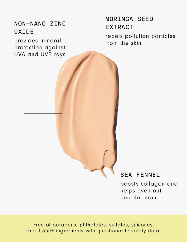 Versed Guards Up Daily Mineral Sunscreen Broad Spectrum SPF 35