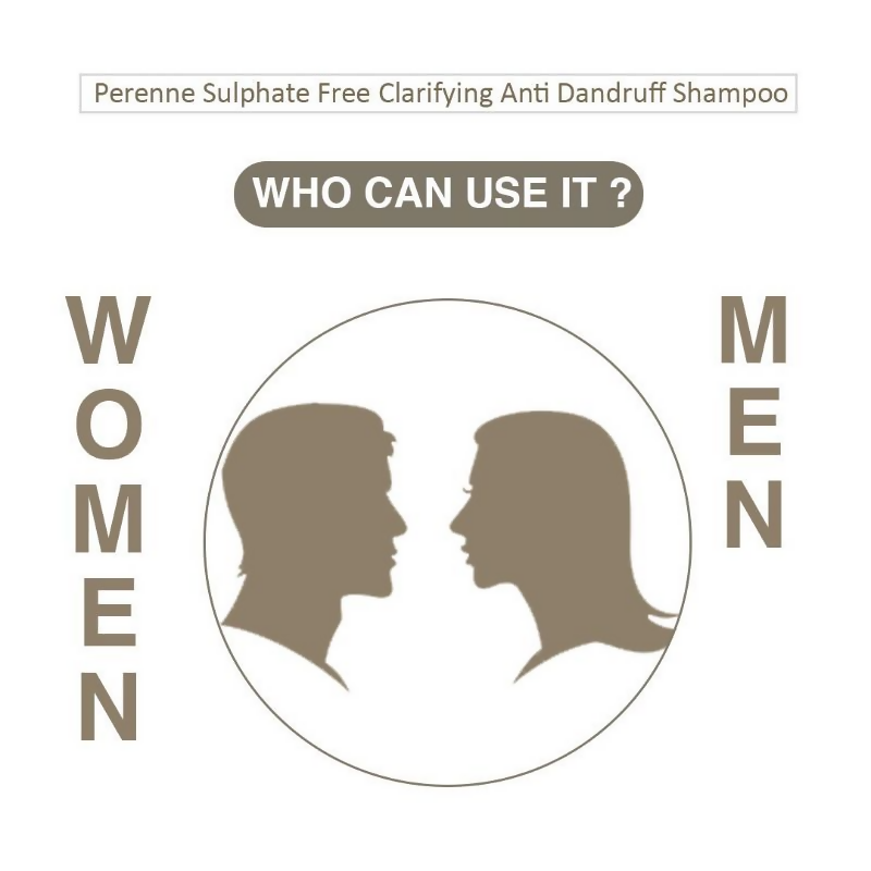 Perenne Sulphate Free Clarifying Anti Dandruff Shampoo