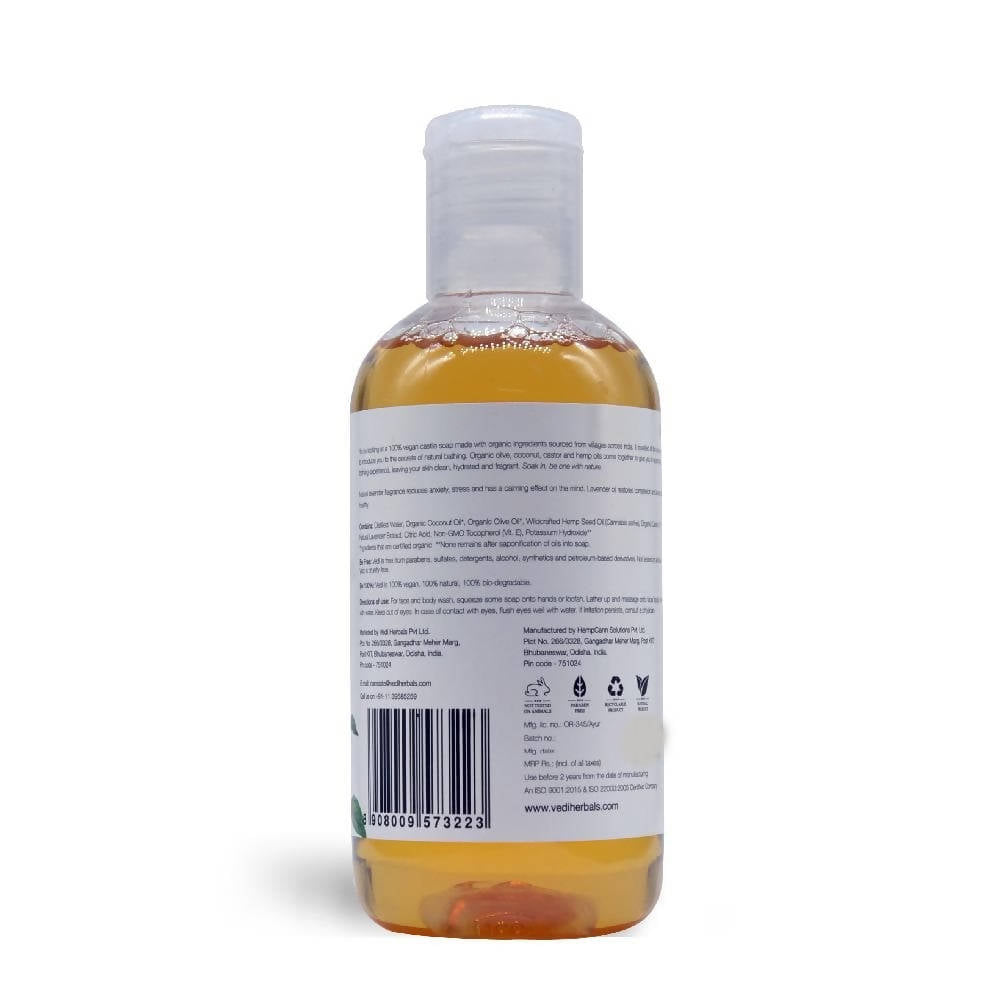 Vedi Herbals Lavender Liquid Castile Soap