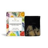 The Wellness Shop 100% Natural Charcoal & Green Tea Handmade Soap